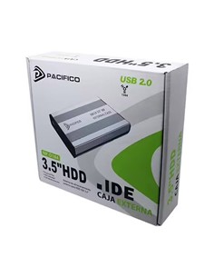 PACIFICO Caja Disco Duro 3.5" IDE Plata NP-D184