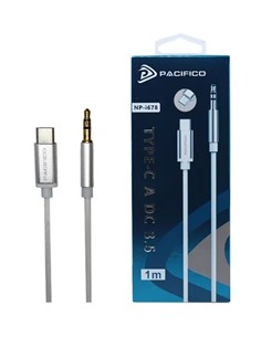 PACIFICO Cable Tipo C a Mini jAck 3.5mm MP-i678 1Mtr