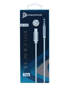 PACIFICO Cable Tipo C a Mini jAck 3.5mm MP-i678 1Mtr