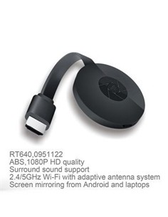 MTK Adaptador Inalambrico Tipo Chromcast HD RT640