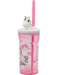 STOR Vaso Figura 3D Unicornio Rain 360Ml