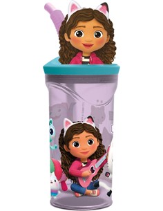 STOR Vaso Figura 3D GABBY DOLLHOUSE 360Ml