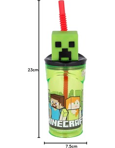 STOR Vaso Figura 3D Minecraft 360Ml