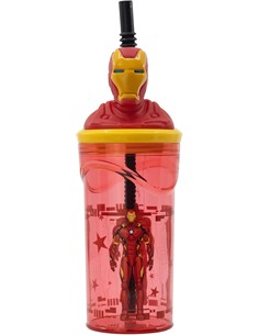 STOR Vaso Figura 3D Iron Man 360Ml