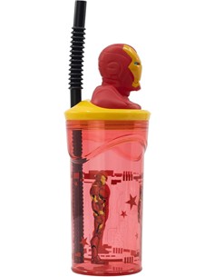 STOR Vaso Figura 3D Iron Man 360Ml