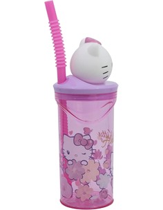 STOR Vaso Figura 3D Hello Kitty 360Ml