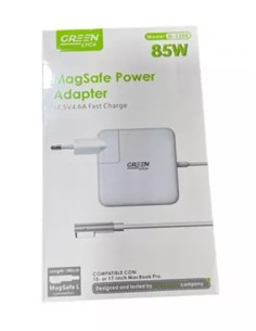 GREEN LYCA CArgador Magsafe 85W 18.5V 4.6A Tipo L G-1258
