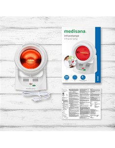 MEDISANA Lampara Infrarroja IR850 Para Relajacion Muscular 300W Inclinacion Ajustable