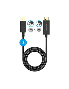 PACIFICO Cable Displayport a HDMI 1.8M NP-HD1383 Negro