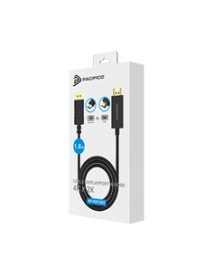 PACIFICO Cable Displayport a HDMI 1.8M NP-HD1383 Negro
