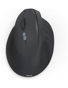 HAMA Raton Ergonomico Inalambrico 7 Botones Silencioso Para Zurdos 00173089