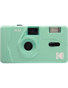 KODAK Camara Analogica Con Flash M35 Verde Menta