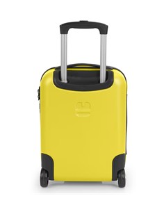 GABOL Mini Maleta Cabina 2 Ruedas FUTURE PLUS Amarillo Para Colocar Debajo Del Asiento
