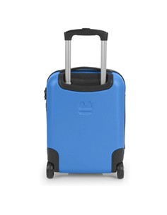 GABOL Mini Maleta Cabina 2 Ruedas FUTURE PLUS Celeste Para Colocar Debajo Del Asiento
