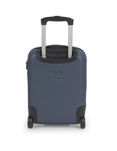 GABOL Mini Maleta Cabina 2 Ruedas FUTURE PLUS Azul Marino Para Colocar Debajo Del Asiento