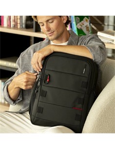 GABOL Mochila DISK Con 3 Compartimentos 15,6" Negro 414555 001