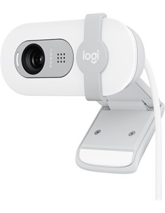 LOGITECH Webcam BRIO 100 Blanco Full HD