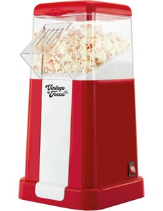 JOCCA Palomitero 1200W Vintage Rojo Vaso Medidor