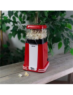JOCCA Palomitero 1200W Vintage Rojo Vaso Medidor