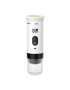 MUVIP Cafetera Portatil Recargable 3 En 1DG/NS/CAFE XPRESS CUP Blanco 72W 2 Temperaturas MV0646