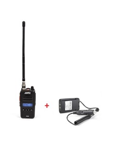 JOPIX walkie tamaño mini  portatil  CB-80 CB 27MHz 4w am-fm 40 ch+ Con Eliminador de Bateria