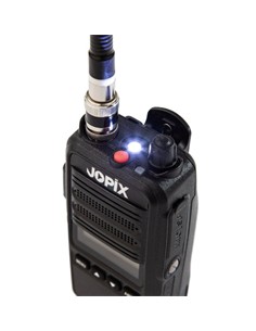 JOPIX walkie tamaño mini  portatil  CB-80 CB 27MHz 4w am-fm 40 ch+ Con Eliminador de Bateria