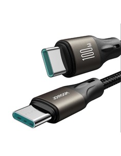 JOYROOM Cable Datos Tipo C M/M 100W 1.2Mtrs Negro