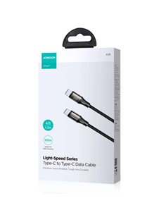 JOYROOM Cable Datos Tipo C M/M 100W 1.2Mtrs Negro