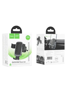 HOCO H80 Soporte de Coche hasta 7" Gravity Negro para Toma de Aire