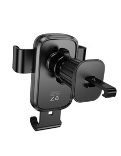 HOCO H80 Soporte de Coche hasta 7" Gravity Negro para Toma de Aire