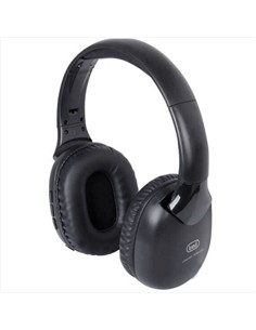 TREVI Auricular TV Inalambrico Con Base FRS1490RW Con Optico y Conexion Dual Negro
