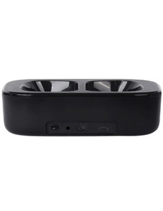 TREVI Auricular TV Inalambrico Con Base FRS1490RW Con Optico y Conexion Dual Negro