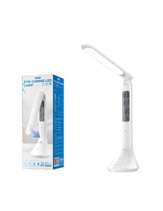 REMAX Lampara Led Plegable Con Reloj RT-E601 Blanco