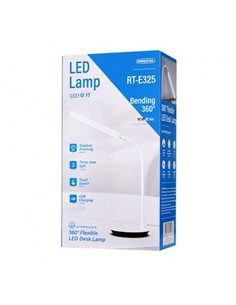 REMAX Lampara Led Flexible 360º Recargable RT-E325 Blanco Tactil