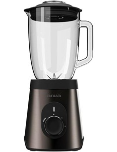 AIWA Batidora De Vaso 1500W Jarra Cristal 1.5L SABERU 1500