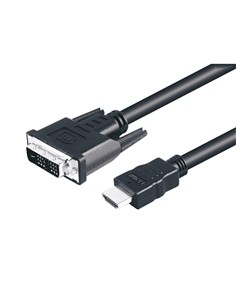 NIMO WIR401 Cable DVI-D/M (18+1)a HDMI/M 2Mtrs