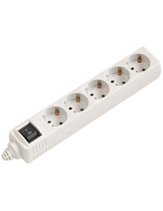 NIMO Regleta SIN CABLE Con 5 Enchufes y Interruptor MEL247