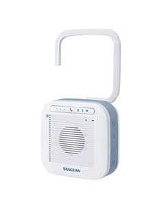 SANGEAN Altavoz Bluetooth Impermeable Para Ducha H200 Blanco