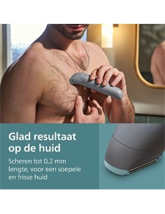 PHILIPS Afeitadora Cuerpo y Zonas Sensibles BG3480/15