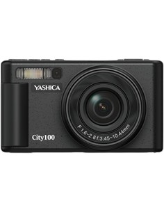 YASHICA Camara Foto Digital CITY100 Negra 13Mpx 3X/4X Zoom