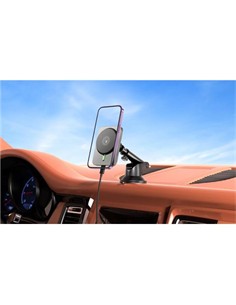 XO Soporte Movil Imantado con Base Carga Inalambrica 15W