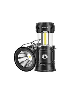 ELBAT Linterna Led Camping 2 en 1 con Gancho 280Lm