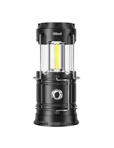 ELBAT Linterna Led Camping 2 en 1 con Gancho 280Lm