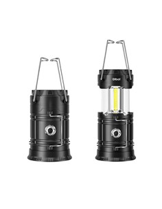 ELBAT Linterna Led Camping 2 en 1 con Gancho 280Lm