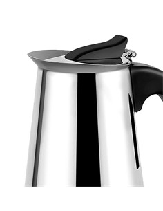 MUVIP Cafetera Portatil Italiana de Acero Inoxidable 2 Tazas