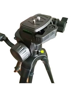 PULUZ Soporte Para Tripode 360º Con Pieza Cuadrada  Negro