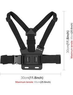 PULUZ Soporte Para Movil COn CInturon Para Pecho+Soporte 120º