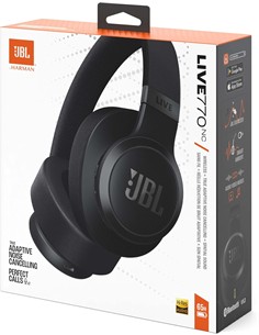 JBL Auricular de Casco Bluetooth LIVE 770 NC Negro Cancelacion de Ruido Manos LIbres 65H