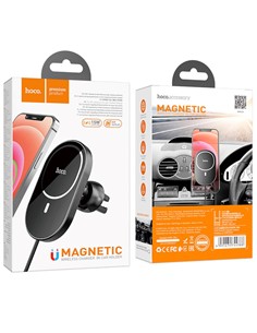 HOCO Cargador Coche Inalambrico 15W De Rejilla CA90