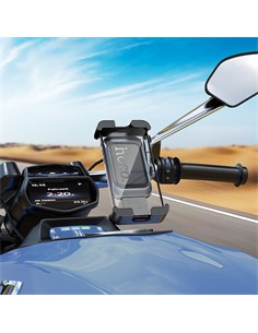 HOCO Soporte Movil Para Moto y Bici H82 Negro